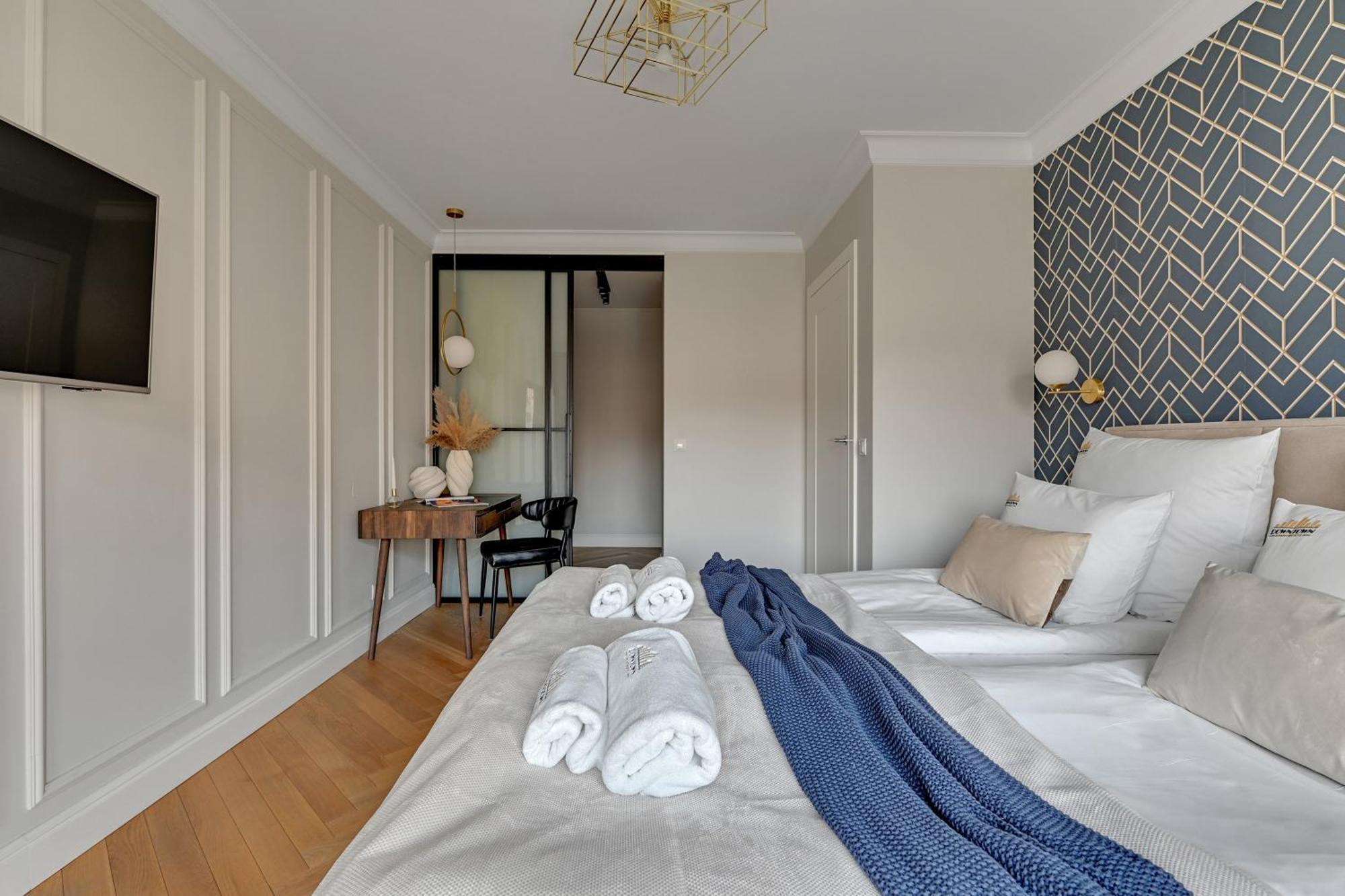 Rezydencja Wintera & Parking By Downtown Apartments Gdańsk Rum bild